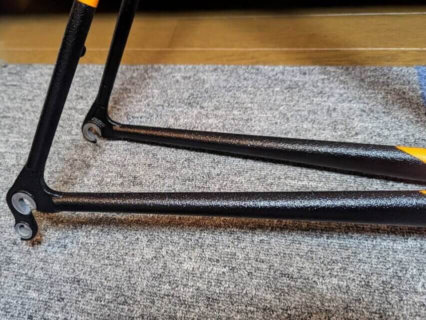 最強塗料ラプターライナーでフレームリペイント(再塗装