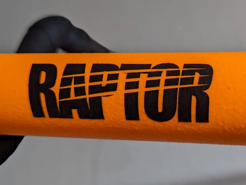 最強塗料ラプターライナーでフレームリペイント(再塗装